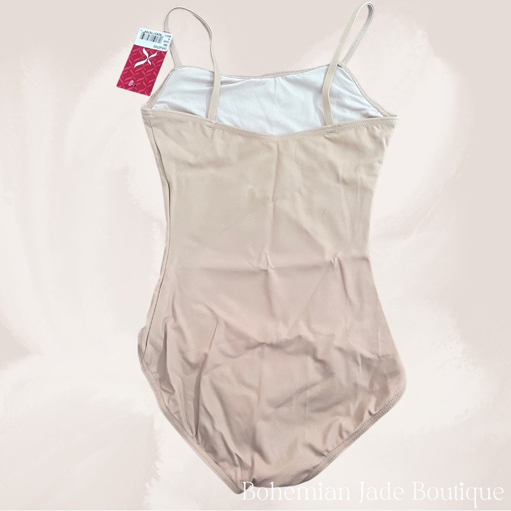 Capezio Women’s Basic Nude Camisole Leotard Size Small - Picture 4 of 8